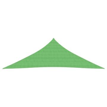 Sunshade Sail 3.5x3.5m Light Green - UV & Mould Resistant