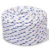 Marine Rope Polypropylene 14 mm 50 m White Colour white and blue Quantity in Package 1 Length 50 m Diameter 14 mm 