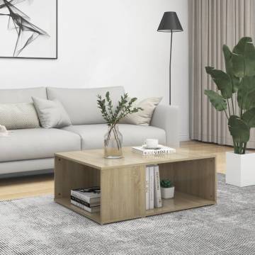 Sonoma Oak Coffee Table - Modern Design | HipoMarket