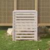 Composter White 82.5x82.5x99.5 cm Solid Wood Pine Colour white pine Size 82.5 x 82.5 x 99.5 cm Quantity in Package 1 