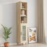 Sonoma Oak Wall Cabinet - Stylish Storage Solution | HipoMarket