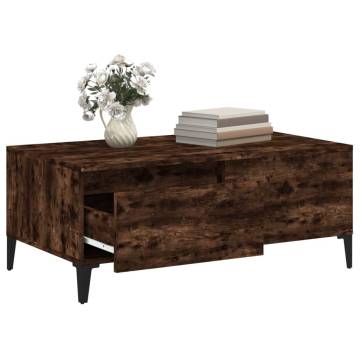 Smoked Oak Coffee Table | Stylish & Functional | HipoMarket