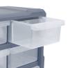 Multi-drawer Organiser with 18 Drawers - 38x16x47 cm