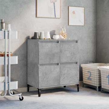 Concrete Grey Sideboard - Stylish & Durable Storage Solution