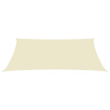 Sunshade Sail Oxford Fabric Rectangular 3.5x5 m Cream - HipoMarket