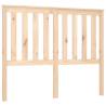 Bed Headboard 146x6x101 cm Solid Wood Pine Colour natural Size 146 x 101 cm Quantity in Package 1 