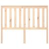 Stylish Solid Wood Pine Bed Headboard - 146x6x101 cm