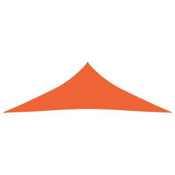 HDPE Sunshade Sail 3.5x3.5 m - Orange | UV Protection