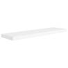 Floating Wall Shelves - Set of 2 White MDF (90x23.5 cm) | Hipo Market