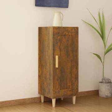 Stylish Smoked Oak Sideboard - 34.5x34x90 cm | HipoMarket