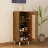 Stylish Smoked Oak Sideboard - 34.5x34x90 cm | HipoMarket