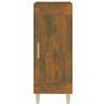 Stylish Smoked Oak Sideboard - 34.5x34x90 cm | HipoMarket