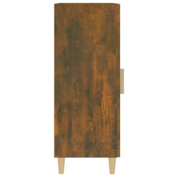 Stylish Smoked Oak Sideboard - 34.5x34x90 cm | HipoMarket