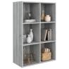 Book Cabinet/Sideboard Grey Sonoma - Stylish Storage Solution