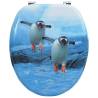 WC Toilet Seat with Lid - Penguin Design | HipoMarket