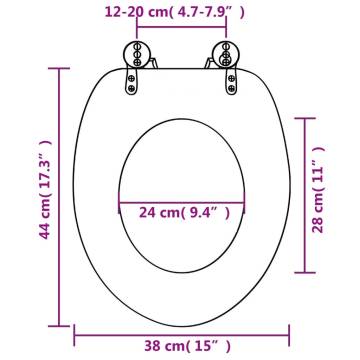 WC Toilet Seat with Lid - Penguin Design | HipoMarket