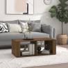 Coffee Table Brown Oak 100x50x36 cm Engineered Wood Colour brown oak Quantity in Package 1 