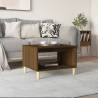 Coffee Table Brown Oak 60x50x40 cm Engineered Wood Colour brown oak Quantity in Package 1 