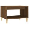 Brown Oak Coffee Table - 60x50x40 cm Engineered Wood