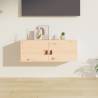 Wall Cabinet 80x30 cm Solid Pine - Stylish Storage Solution