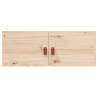 Wall Cabinet 80x30 cm Solid Pine - Stylish Storage Solution