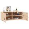 Wall Cabinet 80x30 cm Solid Pine - Stylish Storage Solution