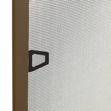 Insect Screen for Windows Brown 100x120 cm | HipoMarket