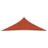 Sunshade Sail 3.5x3.5m Terracotta - UV Protection & Durable HDPE