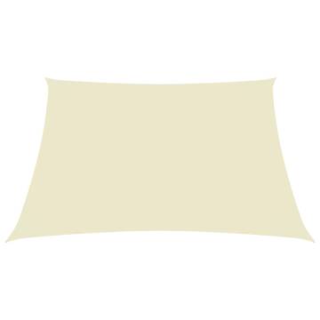 Sunshade Sail Oxford Fabric Square 7x7m Cream | HipoMarket