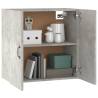 Concrete Grey Wall Cabinet 60x31x60 cm - Stylish Storage Solution