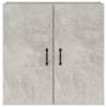 Concrete Grey Wall Cabinet 60x31x60 cm - Stylish Storage Solution