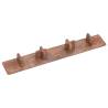 Decking End Caps 10 pcs Brown Plastic | Hipo Market