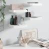 Floating Wall Shelves 4 pcs High Gloss White 23x23.5x3.8 cm MDF Colour high gloss white Size 23 x 23.5 x 3.8 cm Quantity in Package 4 Number of Pieces 1 