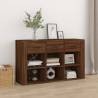 Sideboard Brown Oak 100x30x59.5 cm Engineered Wood Colour brown oak Quantity in Package 1 