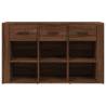 Brown Oak Sideboard 100x30x59.5 cm | Quality Engineered Wood