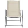 Comfortable Cream Garden Swing Chair - 95x54x85 cm