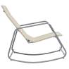 Comfortable Cream Garden Swing Chair - 95x54x85 cm