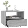 Grey Sonoma Coffee Table 55x55 cm - Stylish & Functional