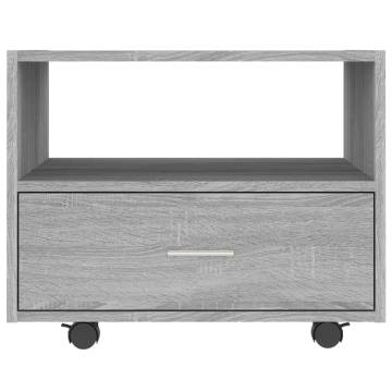 Grey Sonoma Coffee Table 55x55 cm - Stylish & Functional