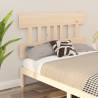 Bed Headboard 163.5x3x81 cm Solid Wood Pine Colour natural Size 163.5 x 81 cm Quantity in Package 1 