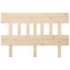 Solid Wood Pine Bed Headboard - 163.5x3x81 cm | HipoMarket