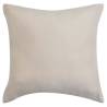 Cushion Covers Set - 4 pcs Beige Faux Suede 50x50 cm