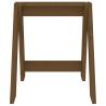 Stools 2 pcs Honey Brown - Solid Pine Wood | Hipomarket