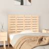 Wall Headboard 96x3x63 cm Solid Wood Pine Colour natural Size 96 x 63 cm Quantity in Package 1 