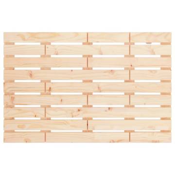 Elegant Wall Headboard in Solid Pine - 96x3x63 cm