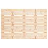 Elegant Wall Headboard in Solid Pine - 96x3x63 cm