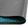 Washable Cyan Doormat 60x90 cm - Durable & Non-Slip