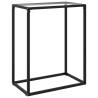 Console Table Transparent 60x35x75 cm Tempered Glass Colour transparent Size 60 x 35 x 75 cm Quantity in Package 1 Model without feet 