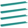 Blue Wall Shelves - 4 pcs, 80x9x3 cm | HipoMarket