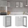 Hanging Glass Cabinet Concrete Grey 40x31x60 cm Engineered Wood Colour concrete grey Quantity in Package 1 Model hanging glass cabinet 40 cm Number of 